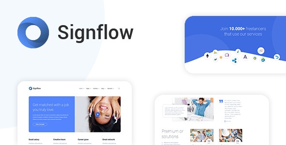 Gallery image of Signflow - Tech And Startup Theme