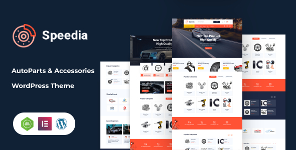 Gallery image of Speedia - AutoParts & Accessories WordPress Theme