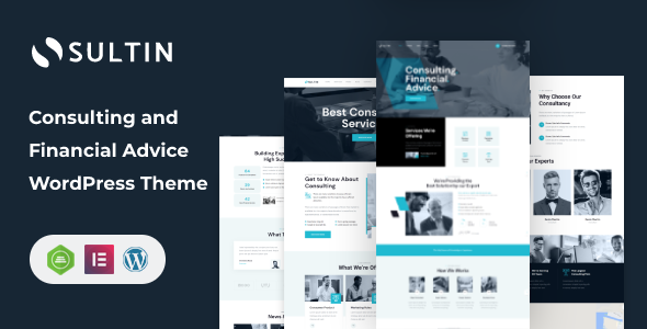 Gallery image of Sultin - Consulting WordPress theme