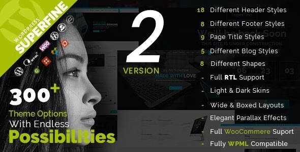 Gallery image of SuperFine - Multipurpose WordPress Theme