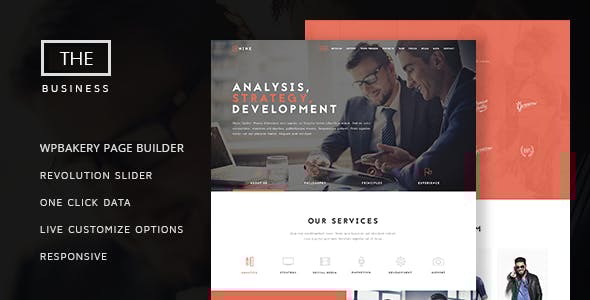 Gallery image of The Business - Powerful One Page Biz Theme