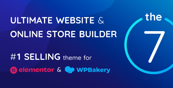 Gallery image of The7 — Ultimate Website & Online Store Builder for WordPress & WooCommerce