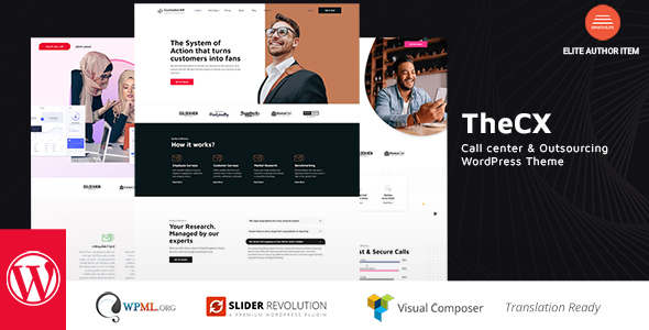 Gallery image of TheCX - Customer Experience WordPress Theme