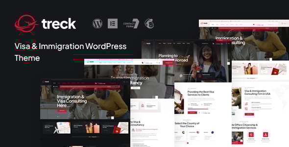Gallery image of Treck - Immigration and Visa Consulting WordPress Theme