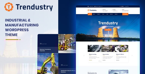 Gallery image of Trendustry - Industrial & Manufacturing WordPress Theme