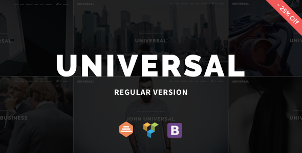Gallery image of Universal - Corporate WordPress Multi-Concept Theme