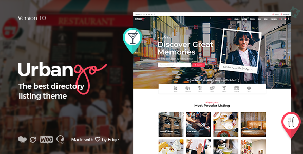 Gallery image of UrbanGo - Directory and Listing WordPress Theme