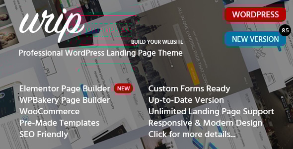 Gallery image of Urip - Elementor Marketing Landing Page Responsive Theme