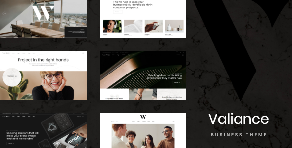 Gallery image of Valiance - Business Consulting WordPress Theme