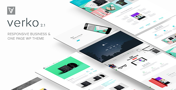 Gallery image of Verko | Responsive Business & One Page WP Theme