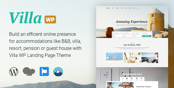 Gallery image of Villa - WordPress Bed & Breakfast Landing Page