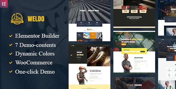 Gallery image of Weldo - Metal Works WordPress Theme