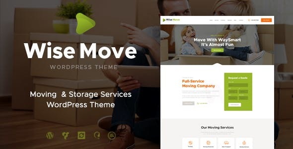 Gallery image of Wise Move | Relocation and Storage Services WordPress Theme
