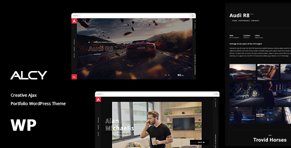 Gallery image of Alcy -Creative Ajax Portfolio WordPress Theme