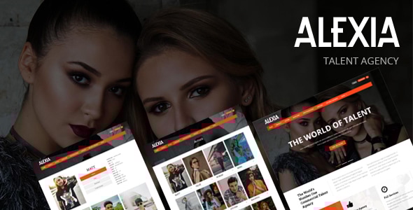 Gallery image of Alexia - Model Agency WordPress Theme