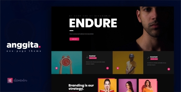 Gallery image of Anggita - One Page Portfolio Theme