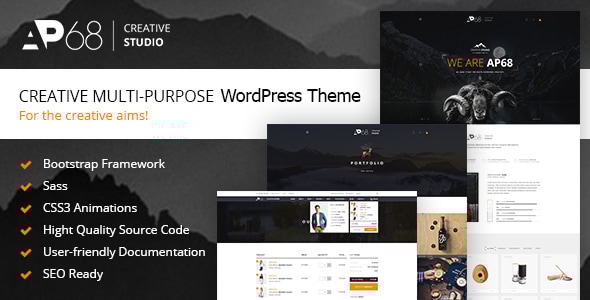 Gallery image of AP68 - Creative Multi-Purpose WordPress Theme
