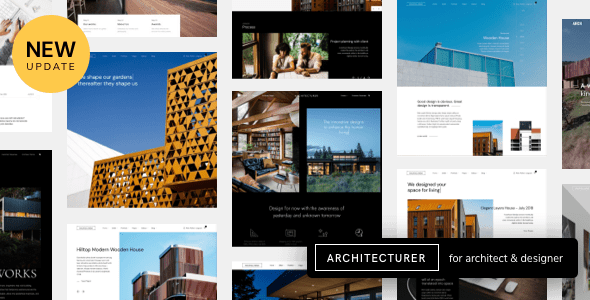 Gallery image of Architecturer WordPress for Interior Designer