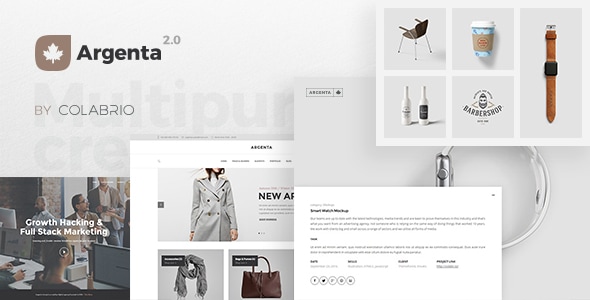 Gallery image of Argenta - Creative Multipurpose WordPress Theme