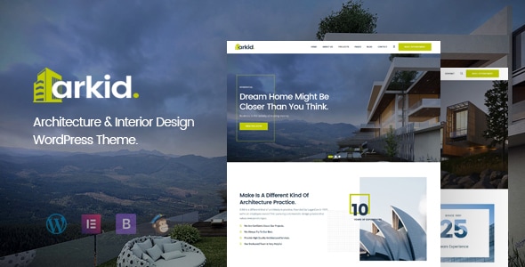 Gallery image of Arkid - Architecture and Interior Design WordPress Theme