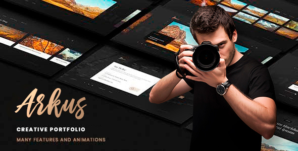 Gallery image of Arkus - Photography Portfolio WordPress Theme