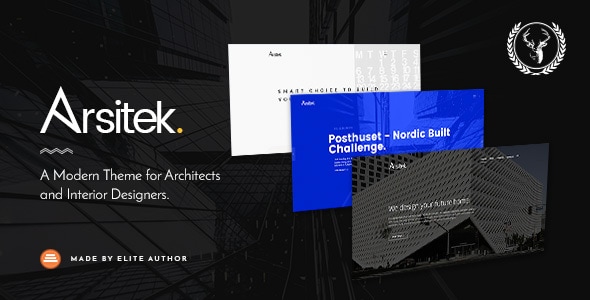 Gallery image of Arsitek | A Modern Theme for Architects and Interior Designers