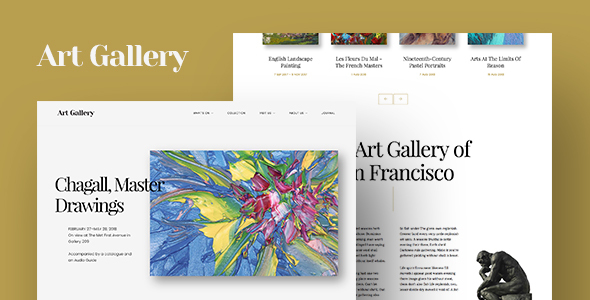 Gallery image of Arte | Art Gallery WordPress Theme