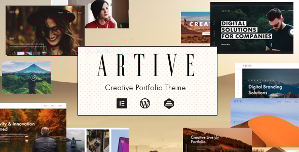 Gallery image of Artive - Creative Portfolio Theme