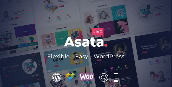 Gallery image of Asata - Responsive Multi-Purpose WordPress Theme