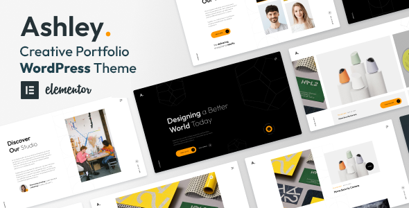Gallery image of Ashley - Creative Portfolio WordPress Theme