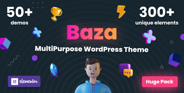 Gallery image of Baza - Creative MultiPurpose WordPress Theme
