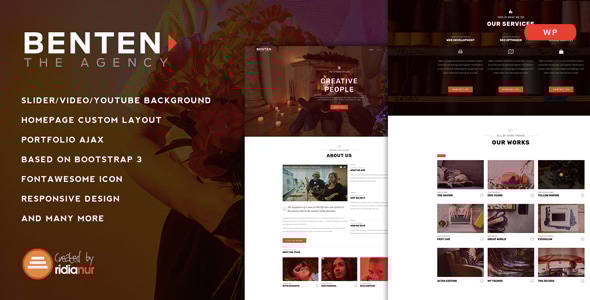 Gallery image of Benten - Responsive One Page Portfolio Theme