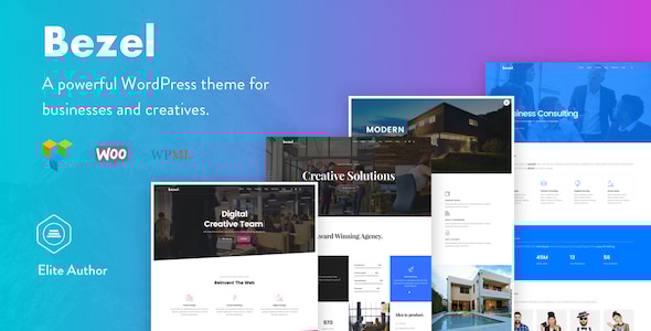 Gallery image of Bezel - Creative Multi-Purpose WordPress Theme