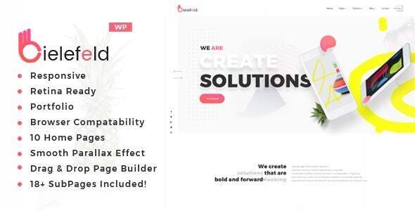Gallery image of Bielefeld - Multipurpose Creative Portfolio WordPress Theme