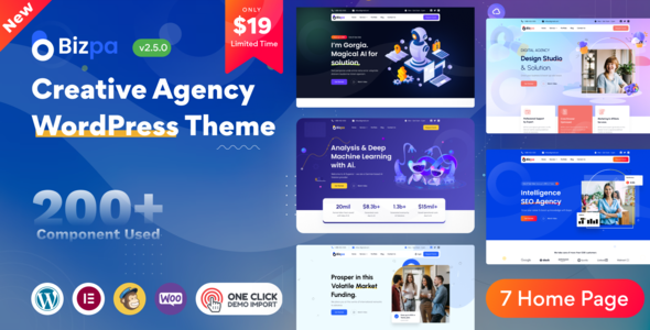 Gallery image of Bizpa - Creative Agency WordPress Theme