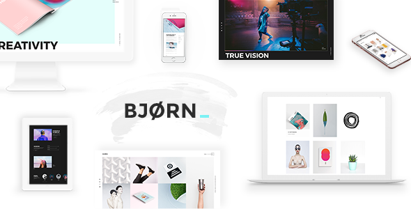 Gallery image of Bjorn - Creative Agency & Freelancer Portfolio WordPress Theme