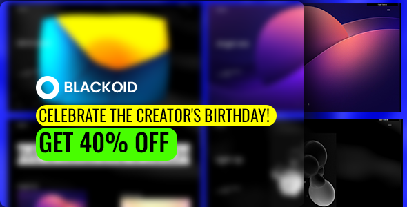 Gallery image of Blackoid - Creative Portfolio Theme