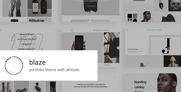 Gallery image of Blaze - Portfolio WordPress Theme