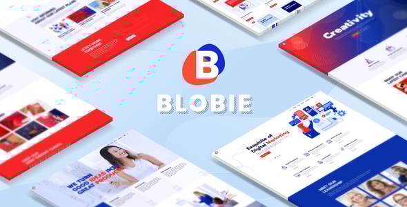 Gallery image of Blobie - Multiconcept Creative WordPress Theme