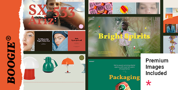 Gallery image of Boogie - Design Agency and Portfolio WordPress Theme