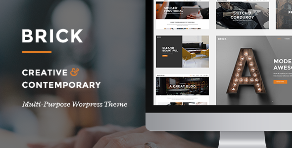 Gallery image of Brick - Digital Agency WordPress Theme