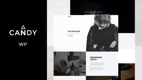 Gallery image of Candy | One & Multi Page WordPress Theme