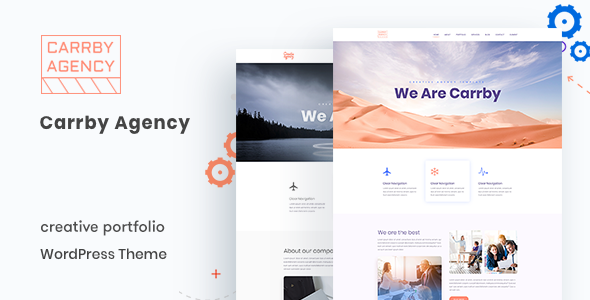 Gallery image of Carrby - Agency Portfolio WordPress Theme