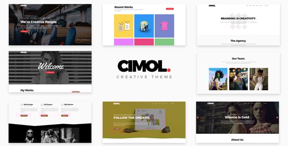 Gallery image of Cimol - Responsive One & Multi Page Portfolio Theme