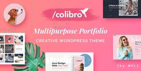 Gallery image of Colibro - Multipurpose Portfolio WordPress Theme