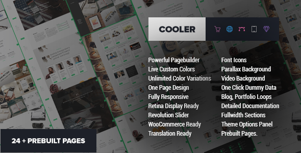 Gallery image of Cooler - Ultimate MultiPurpose WP Theme