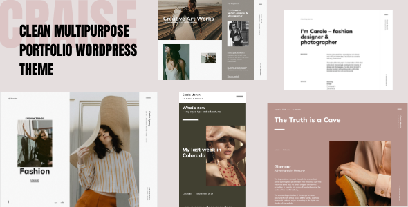 Gallery image of Craise - Multi-Purpose WordPress Portfolio Theme