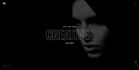 Gallery image of Creativex - A Bold Portfolio WordPress Theme