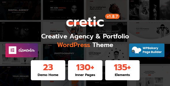 Gallery image of Cretic - Creative Agency WordPress Theme