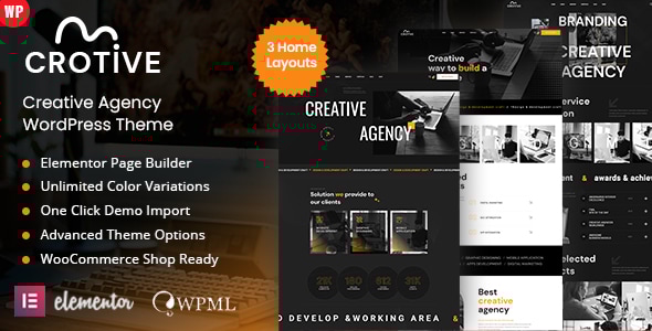 Gallery image of Crotive - Agency WordPress Theme